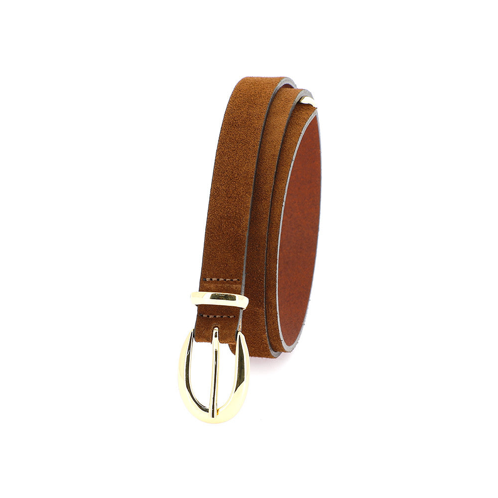 Ceinture FRIEDA en Velours Choco HERBERT FRERE SOEUR