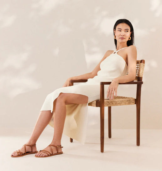 Sandales ALBA Cuir Cognac M MOUSTACHE Dernières en 37 et 40!!