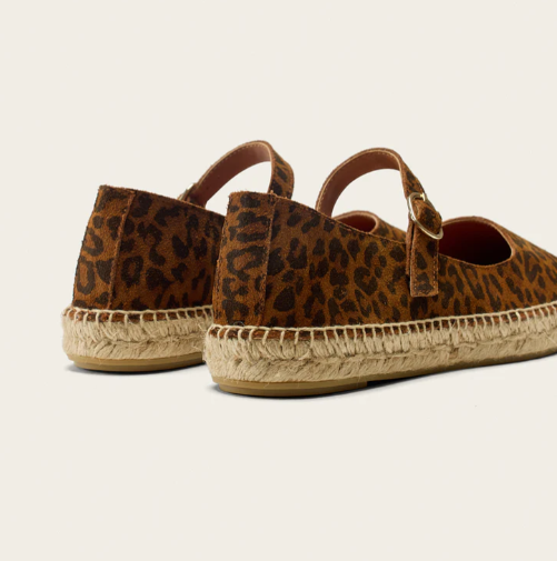 Ballerine BEBI suède léopard ODAJE ex M MOUSTACHE Reste 37 !!!