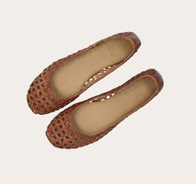 Ballerine tressée A8670 Cognac BILLI BI Reste 40 et 41