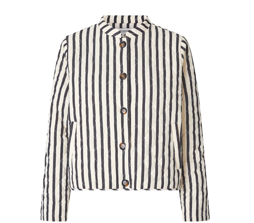 Veste matelassée Emilia Noir/ Blanc LOLLYS LAUNDRY Reste TL