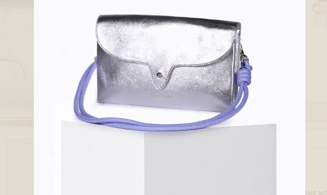 Petit Sac WEEK Argenté CRAIE STUDIO