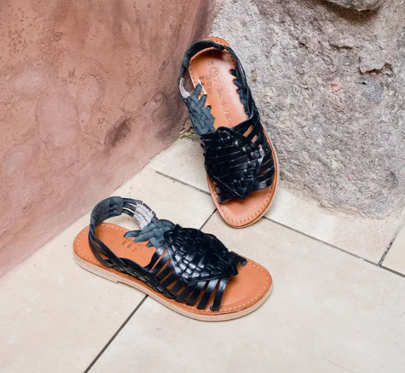 Sandale LEONORA NOIR MAPACHE