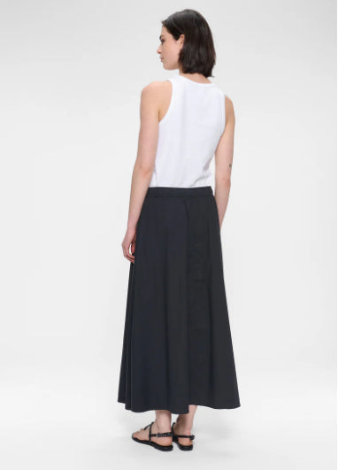 Jupe longue en coton papier ZENGGI