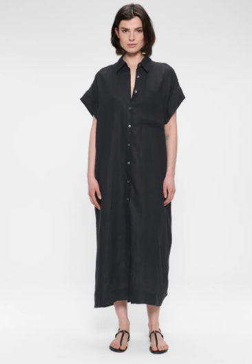 Robe -chemise en lin ZENGGI