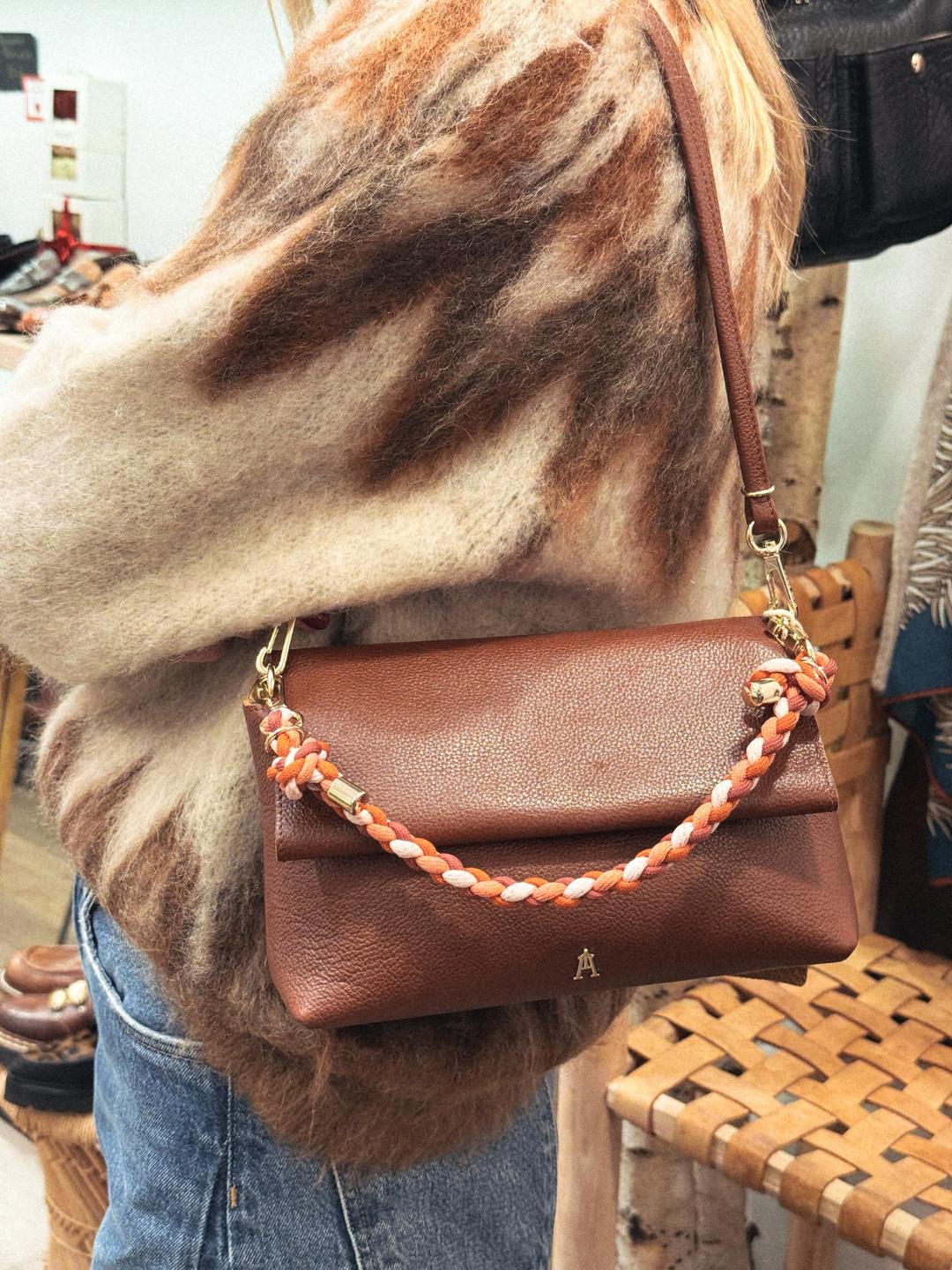 Sac AMIE Grainé Coffee CRAIE STUDIO