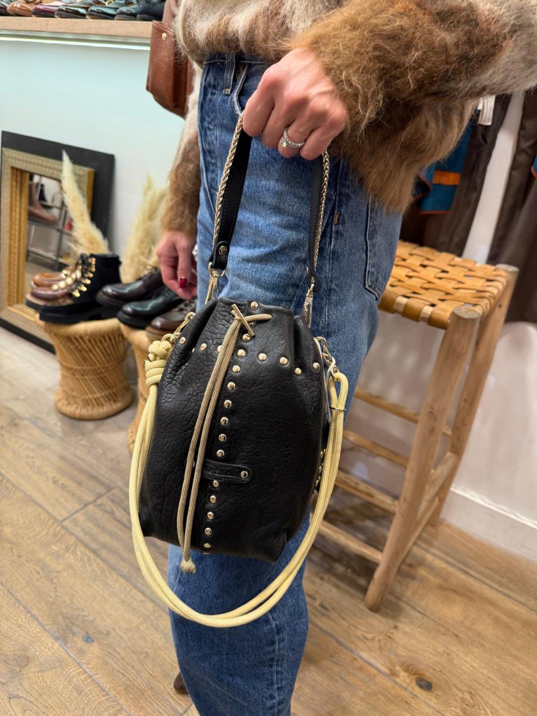 Sac BECO STUD Bubble Noir CRAIE STUDIO