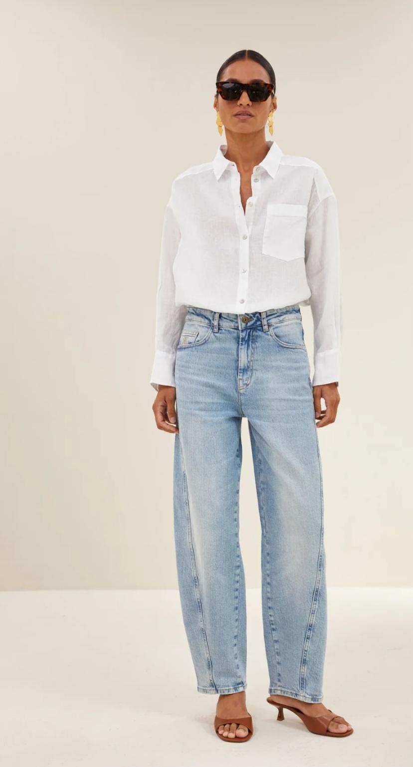 Jean Begum bleu BY BAR