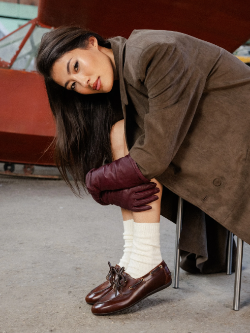 Mocassin bateau Betsy liqueur de café BOBBIES