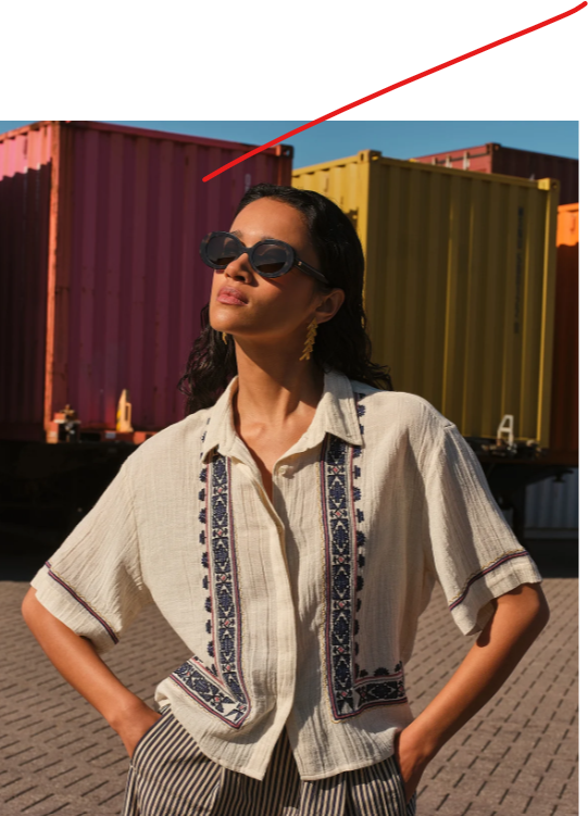 Blouse JELA sand BY BAR NEW NEW !