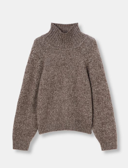 Pull en laine ZENGGI Y03-1032 Brownstone