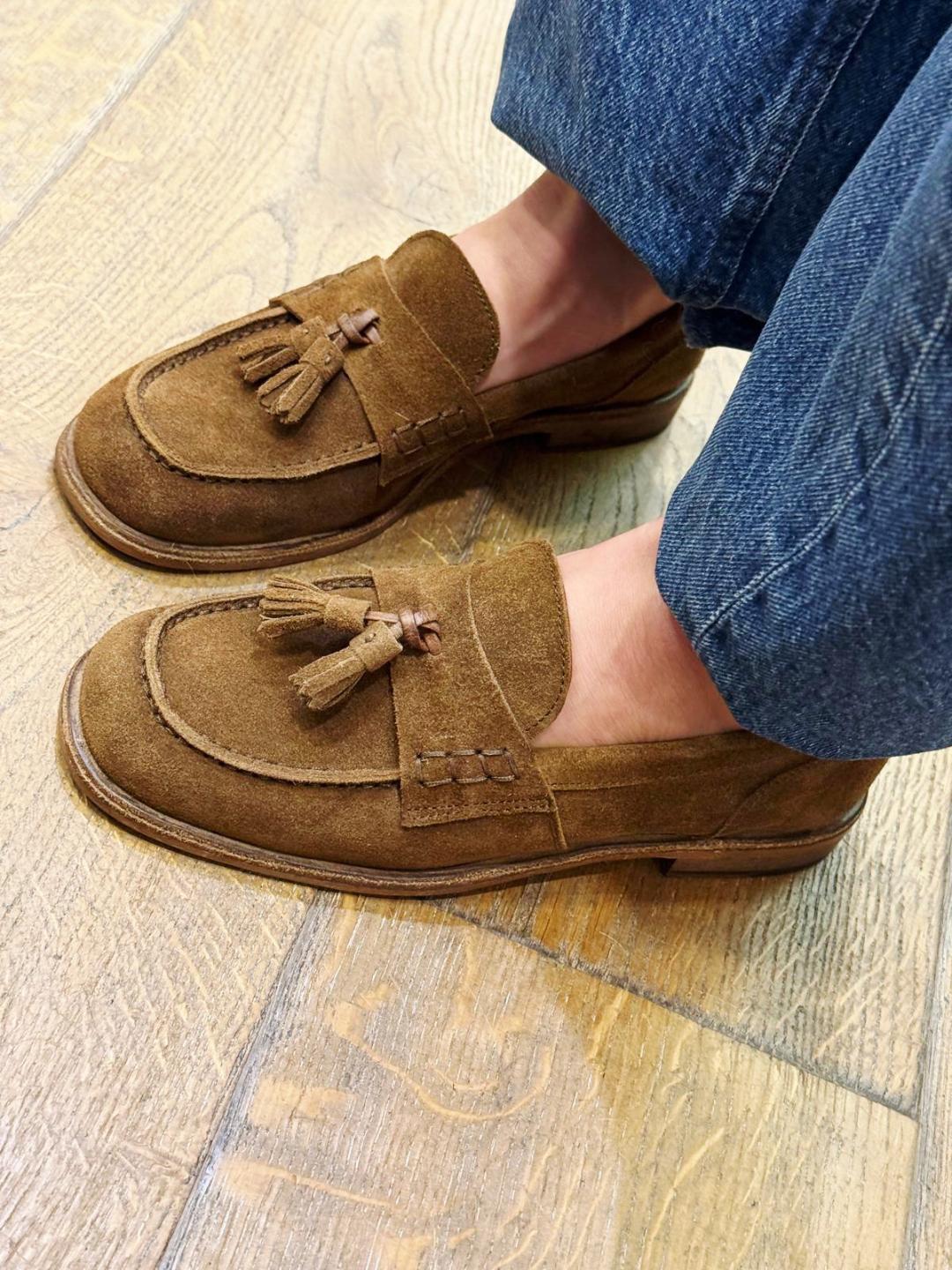 Mocassin D1007 sigaro ELLA FLECS