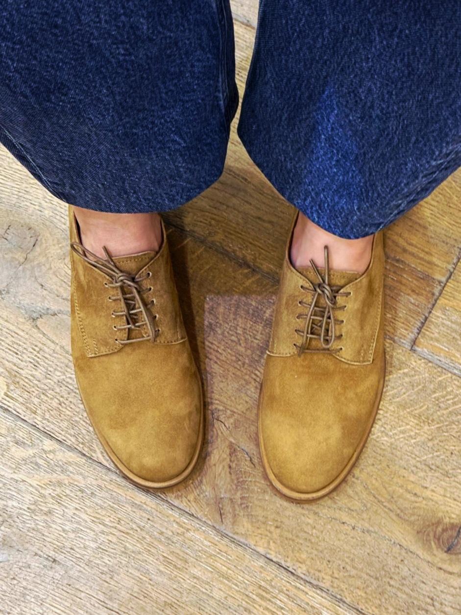 Derbies D111SF caramello ELLA FLECS