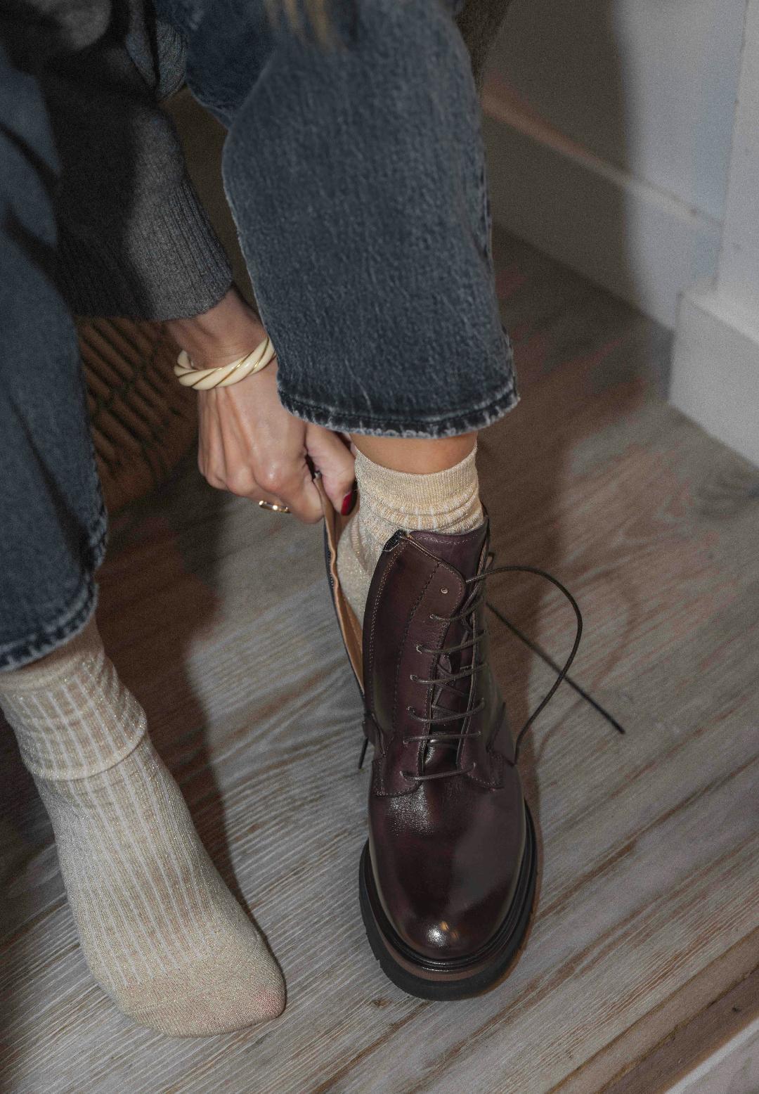 Bottine D134 Bufalo Ebano ELLA ITALIE Dernière en T39 !