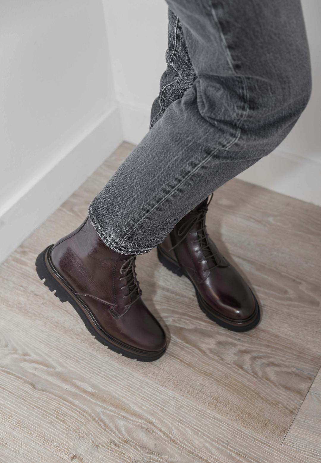 Bottine D134 Bufalo Ebano ELLA ITALIE Dernière en T39 !