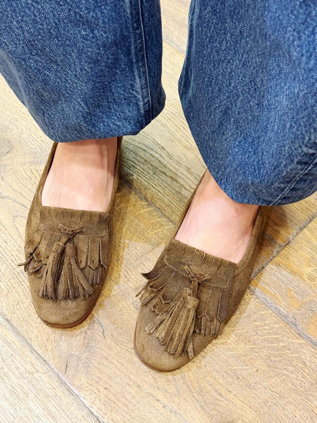 Ballerine D1600 tabacco ELLA FLECS