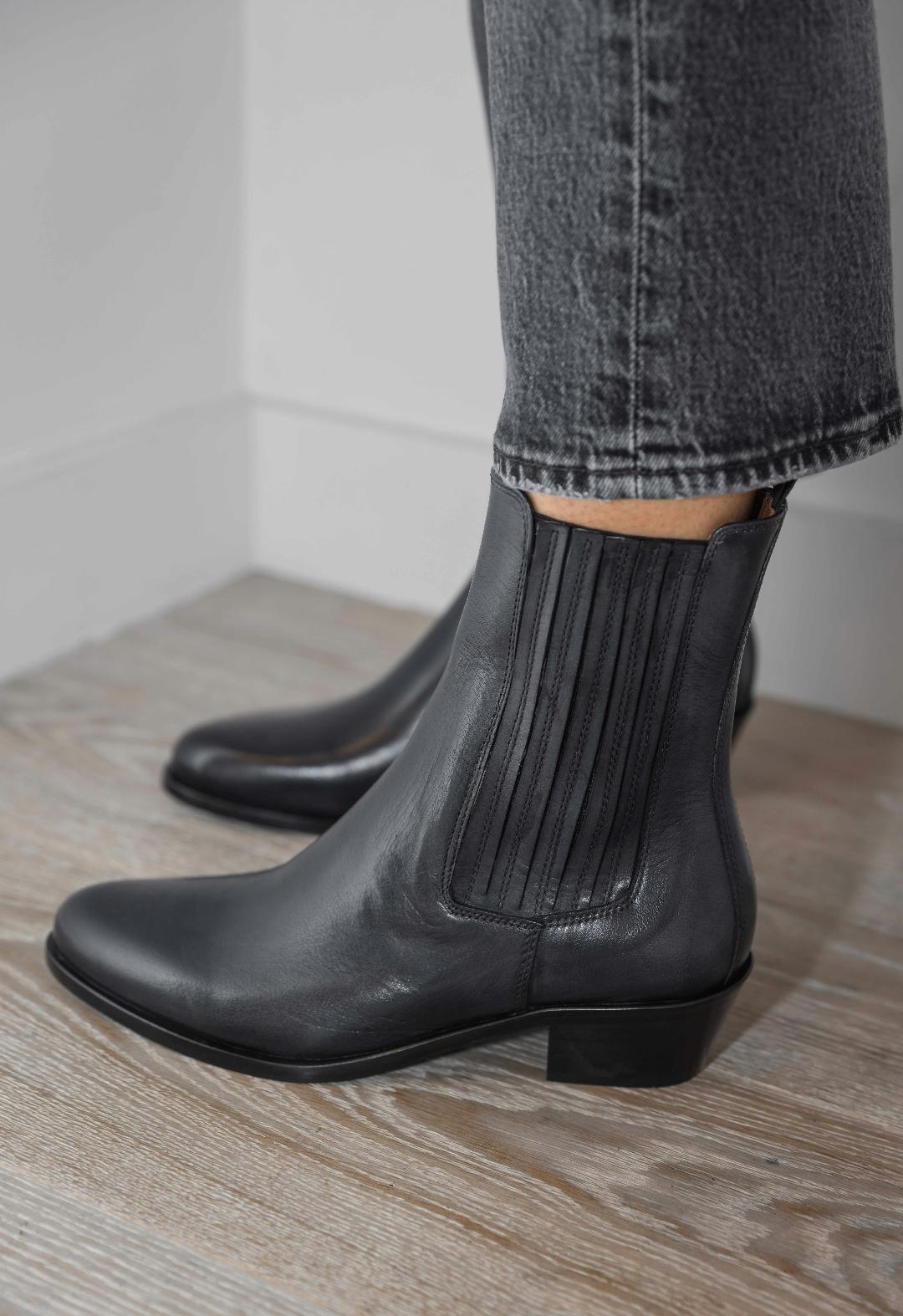 Bottines D350 Antracite ELLA FLECS