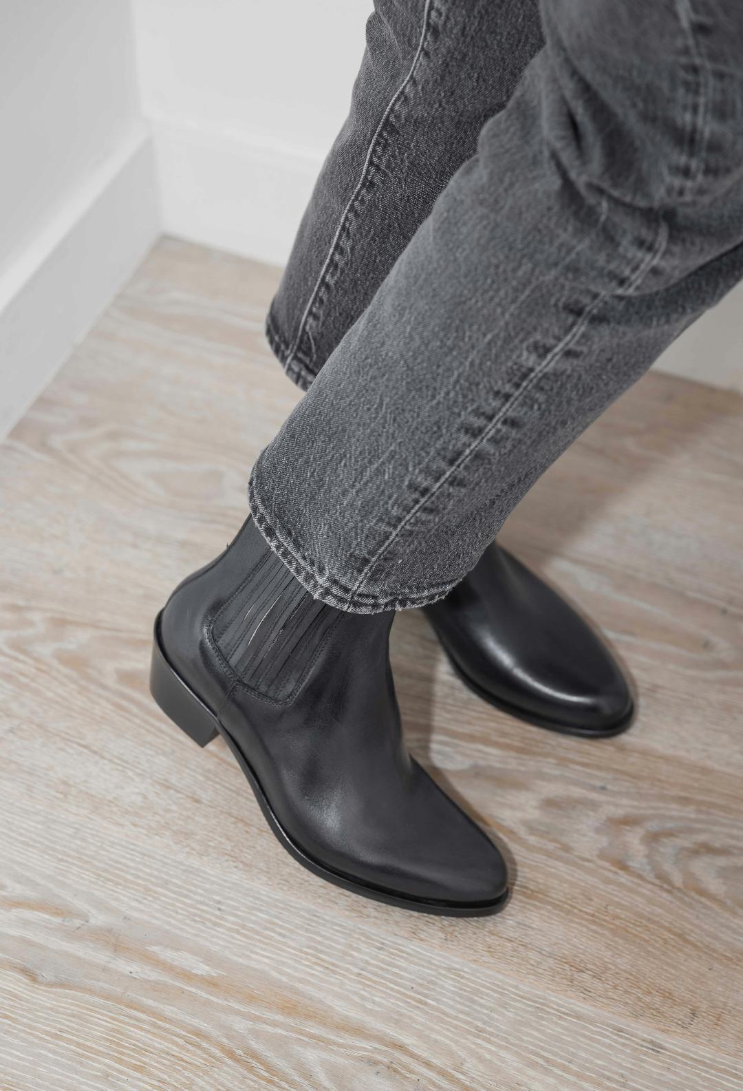 Bottines D350 Antracite ELLA FLECS