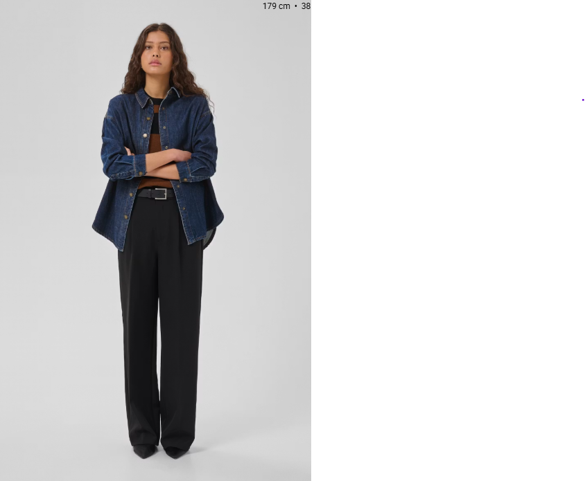 Chemise en jeans HILMA MY ESSENTIAL WARDROBE