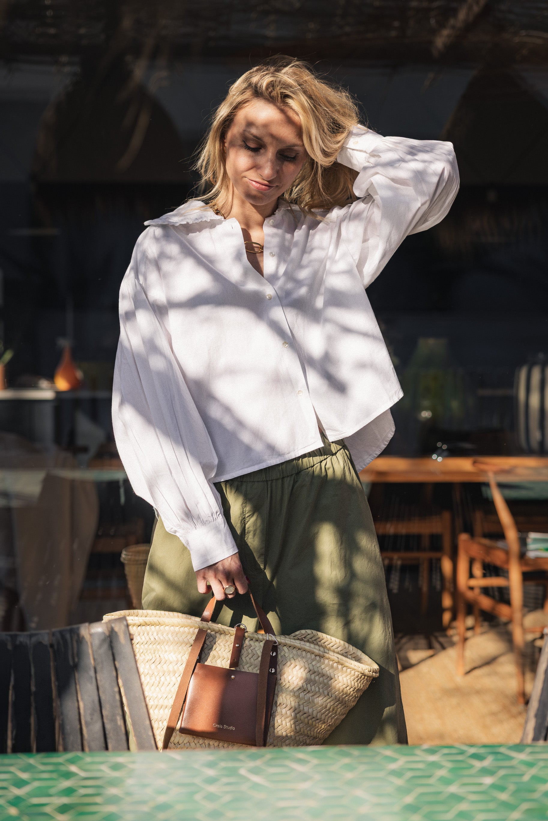 Blouse Semmy blanche BY BAR
