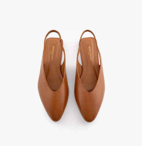 Ballerine Mariana camel MAISON TOUFET