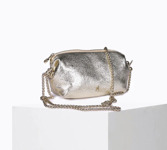 Sac Nuage en cuir Or CRAIE STUDIO