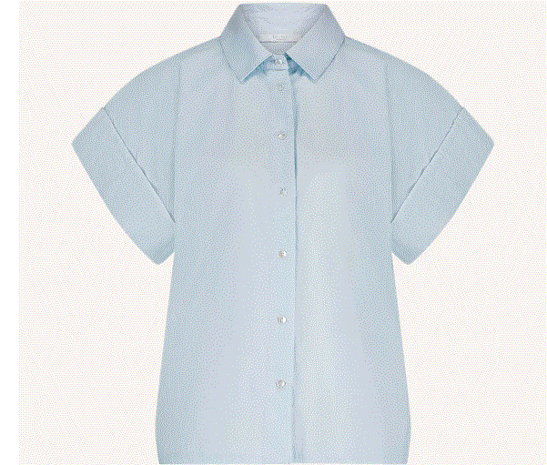 Blouse PIXIE light blue BY BAR NEW NEW