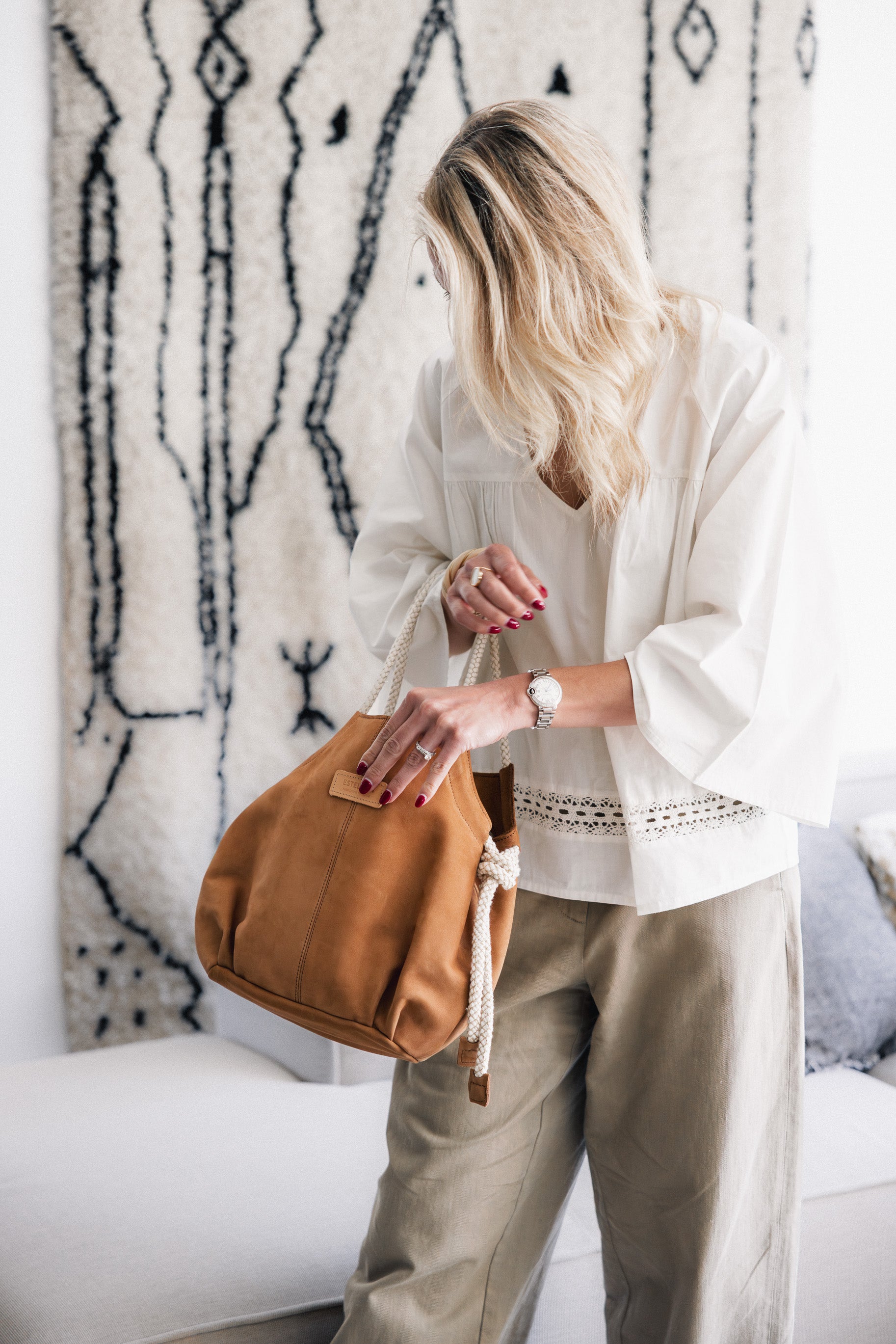 Sac Manon Corde Noix ESTELLON