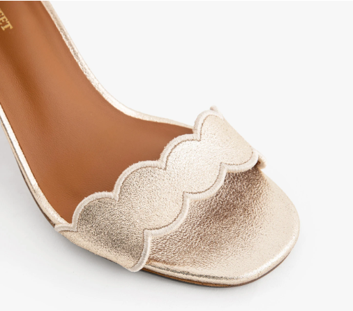 Sandale Sandrine doré MAISON TOUFET