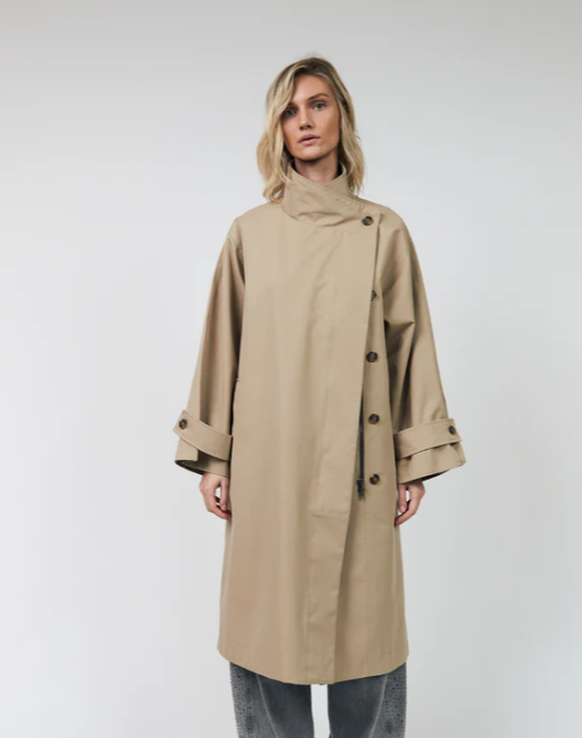TRENCH RUSSI beige LOLLYSLAUNDRY