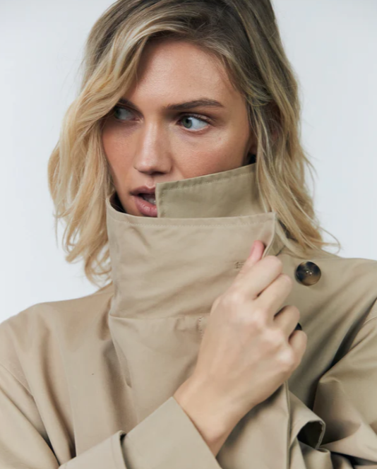 TRENCH RUSSI beige LOLLYSLAUNDRY