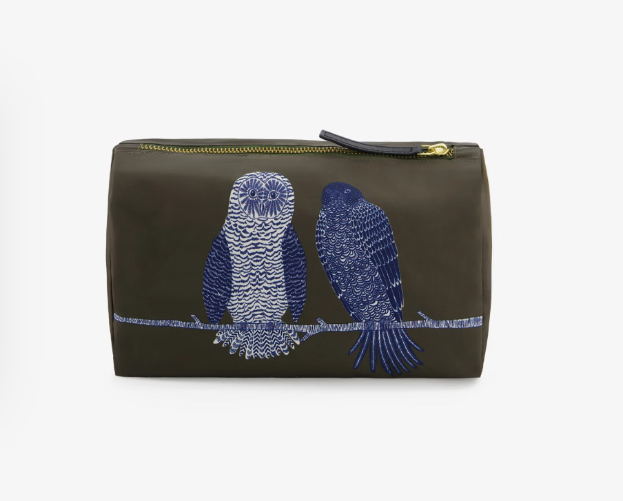 Trousse small CHOUETTE KAKI Inoui Editions