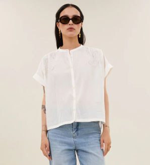 Blouse Ally blanche BY BAR Réassort en cours !
