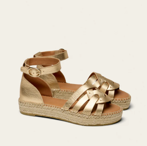 Espadrilles Azel Doré ODAJE ex M MOUSTACHE