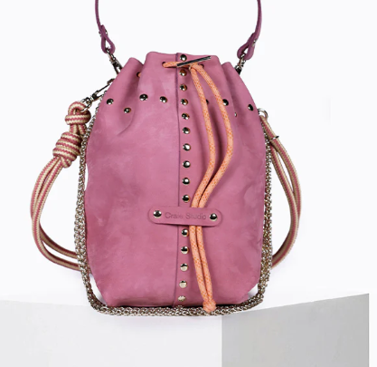 Sac BECO STUD Nubuck Flora CRAIE STUDIO