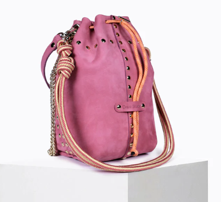 Sac BECO STUD Nubuck Flora CRAIE STUDIO