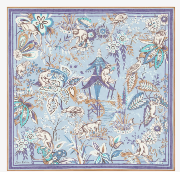 Carré 70 x 70 Pagode Jean Inoui Editions