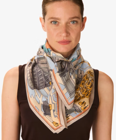 Carré 100 x 100 Rome gris Inoui Editions