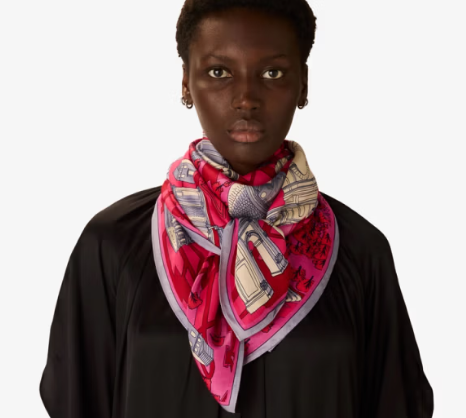 Carré 100 x 100 Rome rouge Inoui Editions