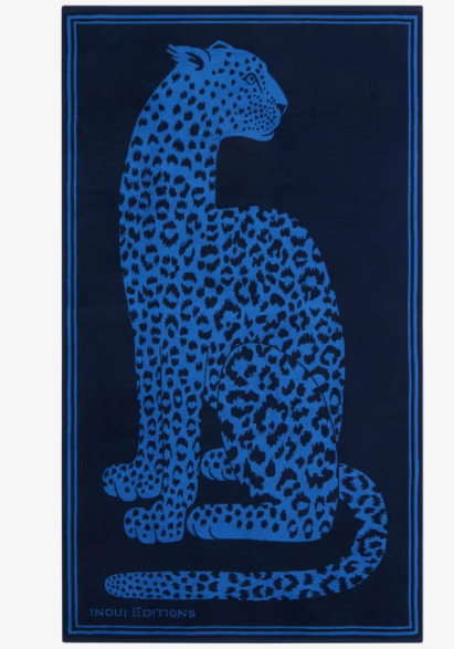 Drap de Plage Fétiche bleu INOUI EDITIONS