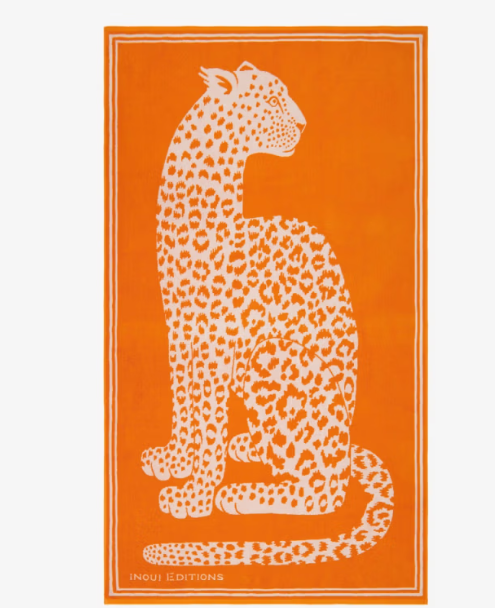 Drap de Plage Fétiche orange INOUI EDITIONS