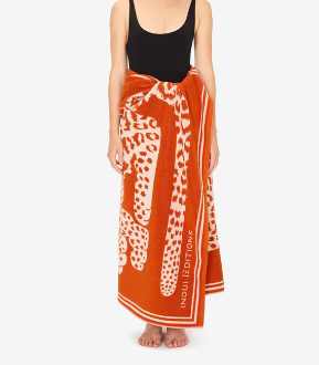 Drap de Plage Fétiche orange INOUI EDITIONS
