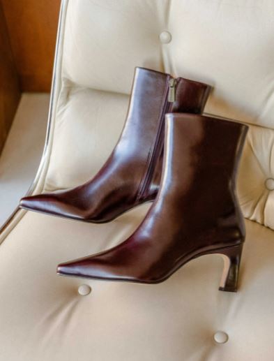 Bottine Emilie cabernet BOBBIES