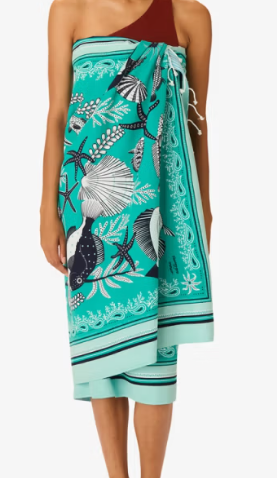 FOUTA neptune turquoise INOUI EDITIONS