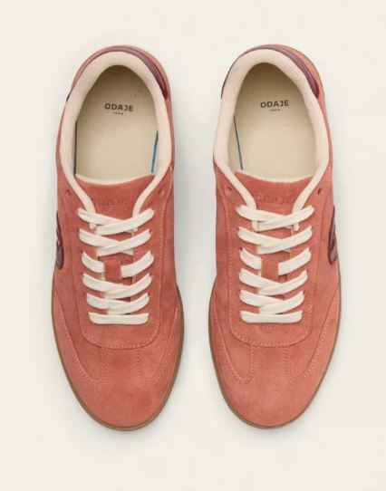 Basket Lucia rose bordeaux ODAJE (ancien M MOUSTACHE)