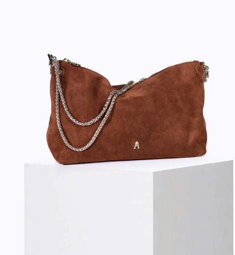 Sac MALLOW Daim Chestnut CRAIE STUDIO