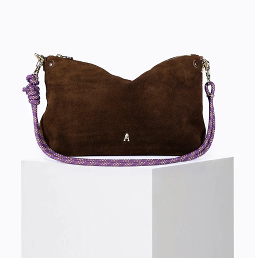 Sac MALLOW Daim Choco CRAIE STUDIO