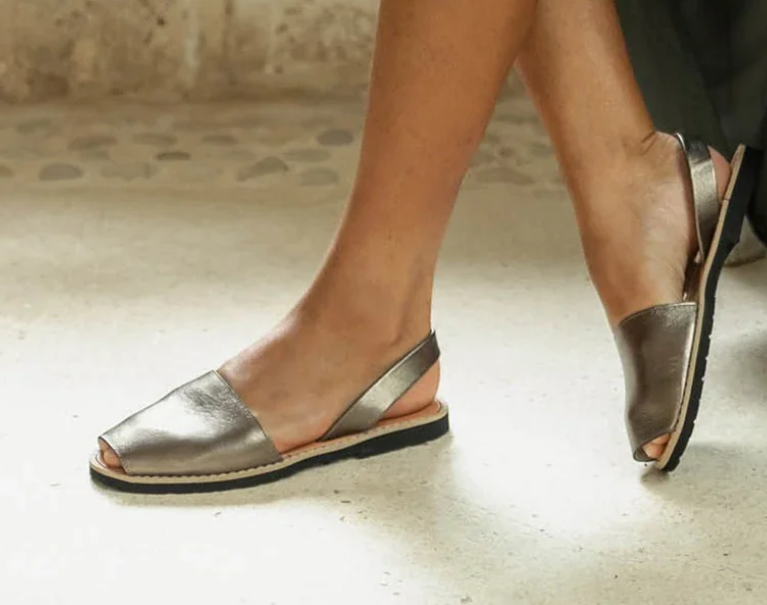 Sandale Avarca metal bronce Minorquines