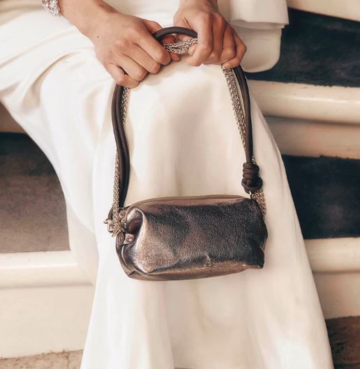 Sac Nuage métal taupe CRAIE STUDIO