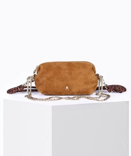 Sac Nuage suéde cognac CRAIE STUDIO